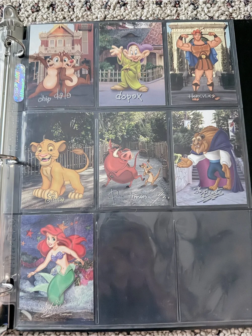 2001 Walt Disney World SILVER & GOLD 